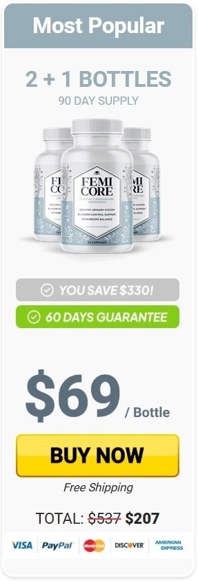 Femicore price